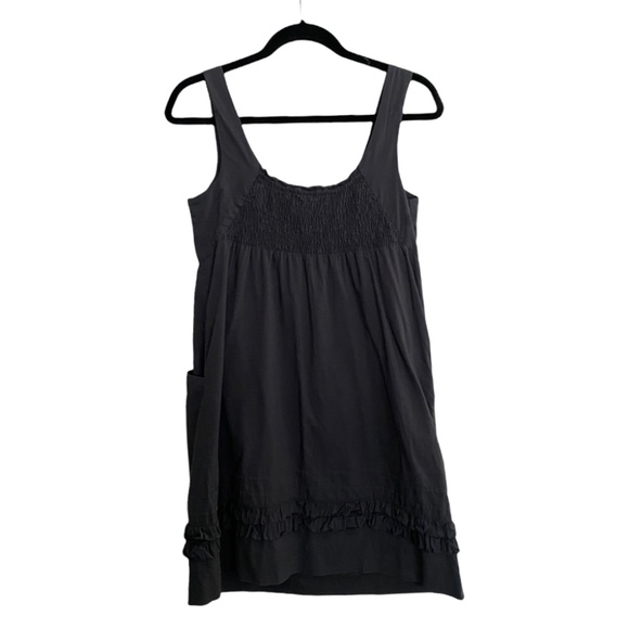 Maeve Navy Sleeveless Dress with Front Pockets xs - Picture 2 of 8